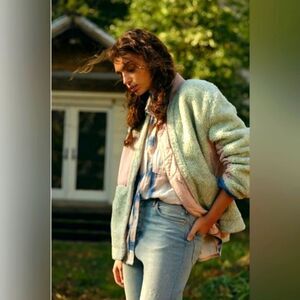 Free People Rivington Sherpa Jacket, xs